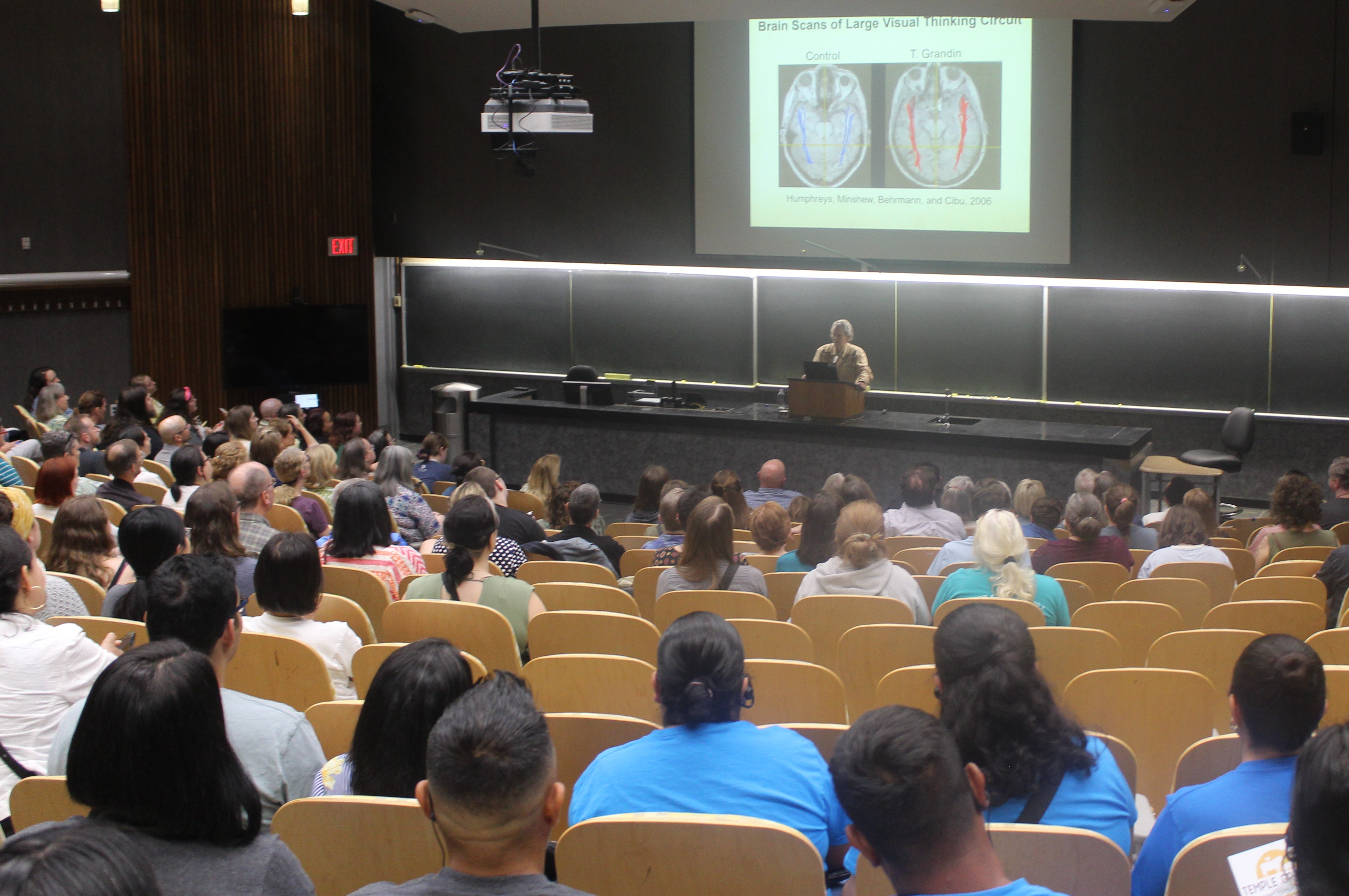 Grandin at Gross Hall