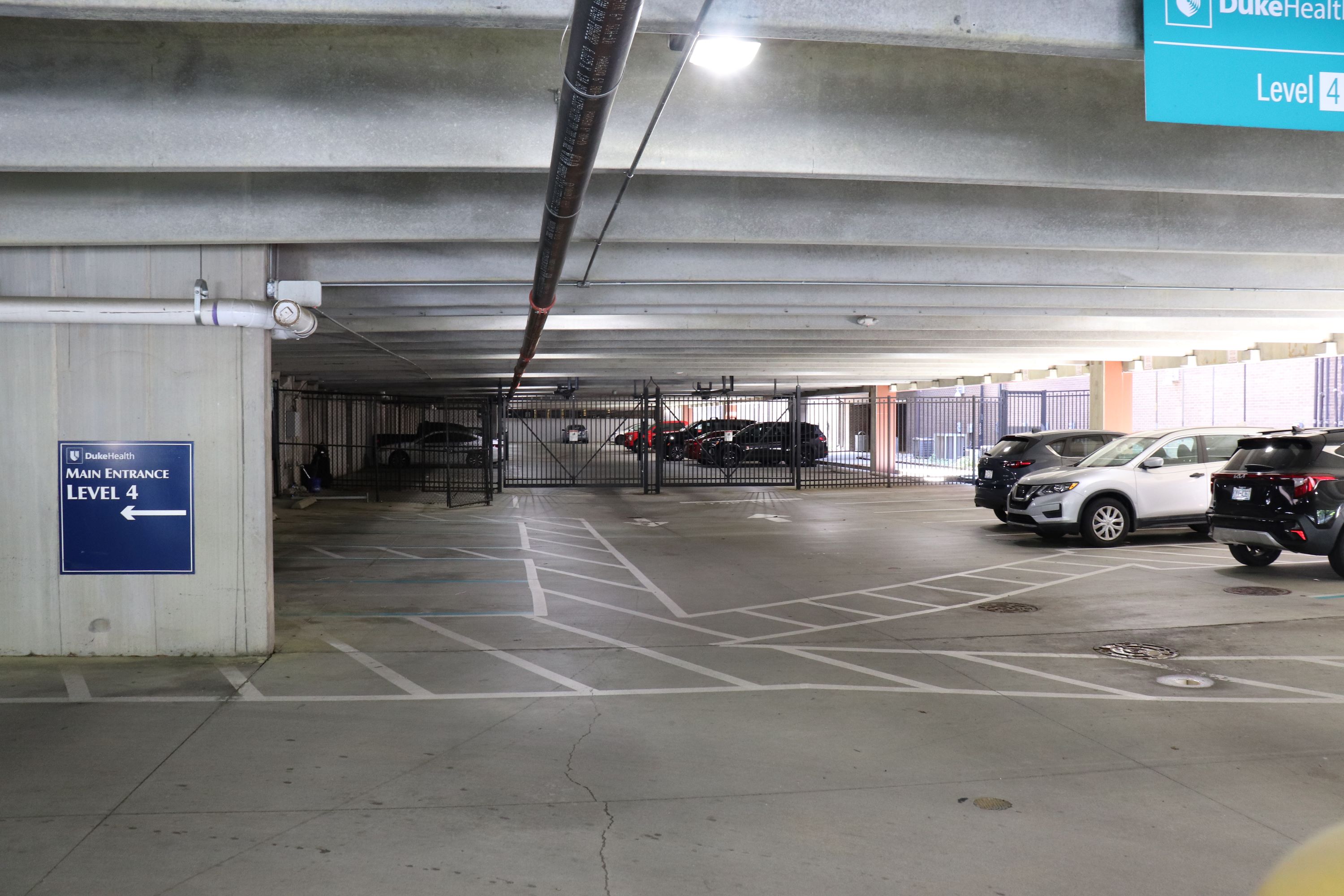 interior parking deck