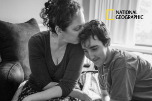 national geographic photo of mother and child