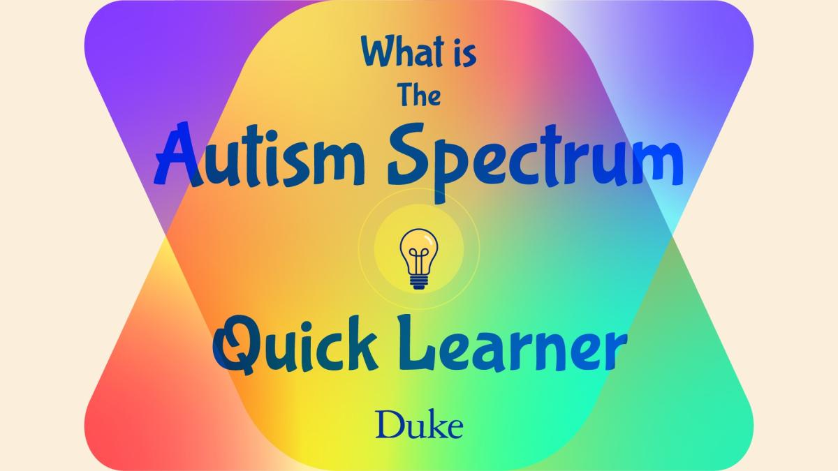 text over multi-colored background: what is the autism spectrum
