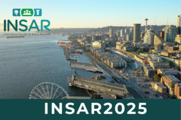 Aerial view of Seattle harbor with text INSAR 2025