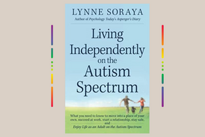 Living Independently on the ASD spectrum book cover with family running in field