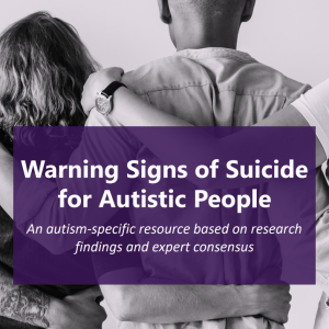 Warning Signs of Suicide for Autistic People cover image