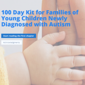 cover image of 100 Day Kit showing toddler hand closeup