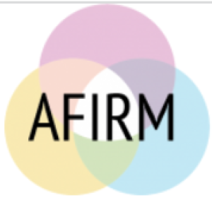 AFIRM letters on a Venn diagram of yellow blue and pink