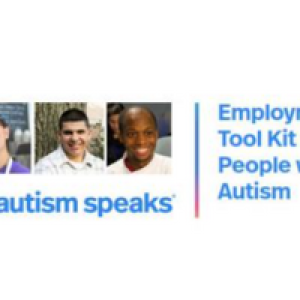 Employment Toolkit cover image showing young woman and young men closeup faces