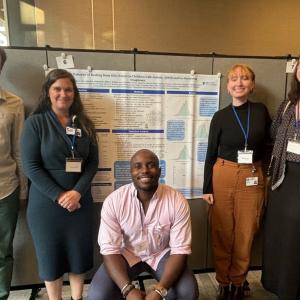 COMET study team members Elias, Alex, David, Hannah, and Sam Major